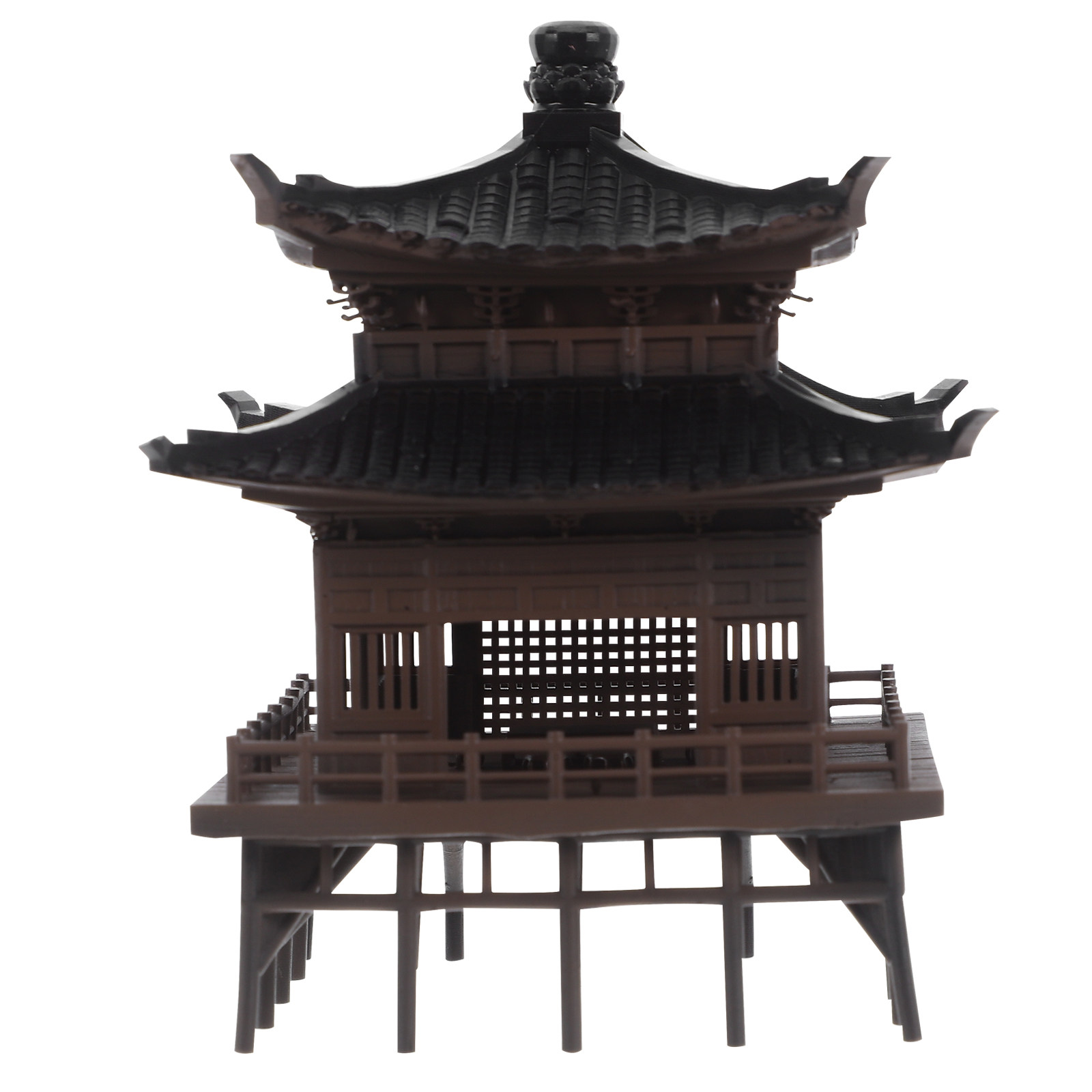 Miniature Chinese Pavilion Orn - đánh giá và giá Bonsai Garden Landscape Design