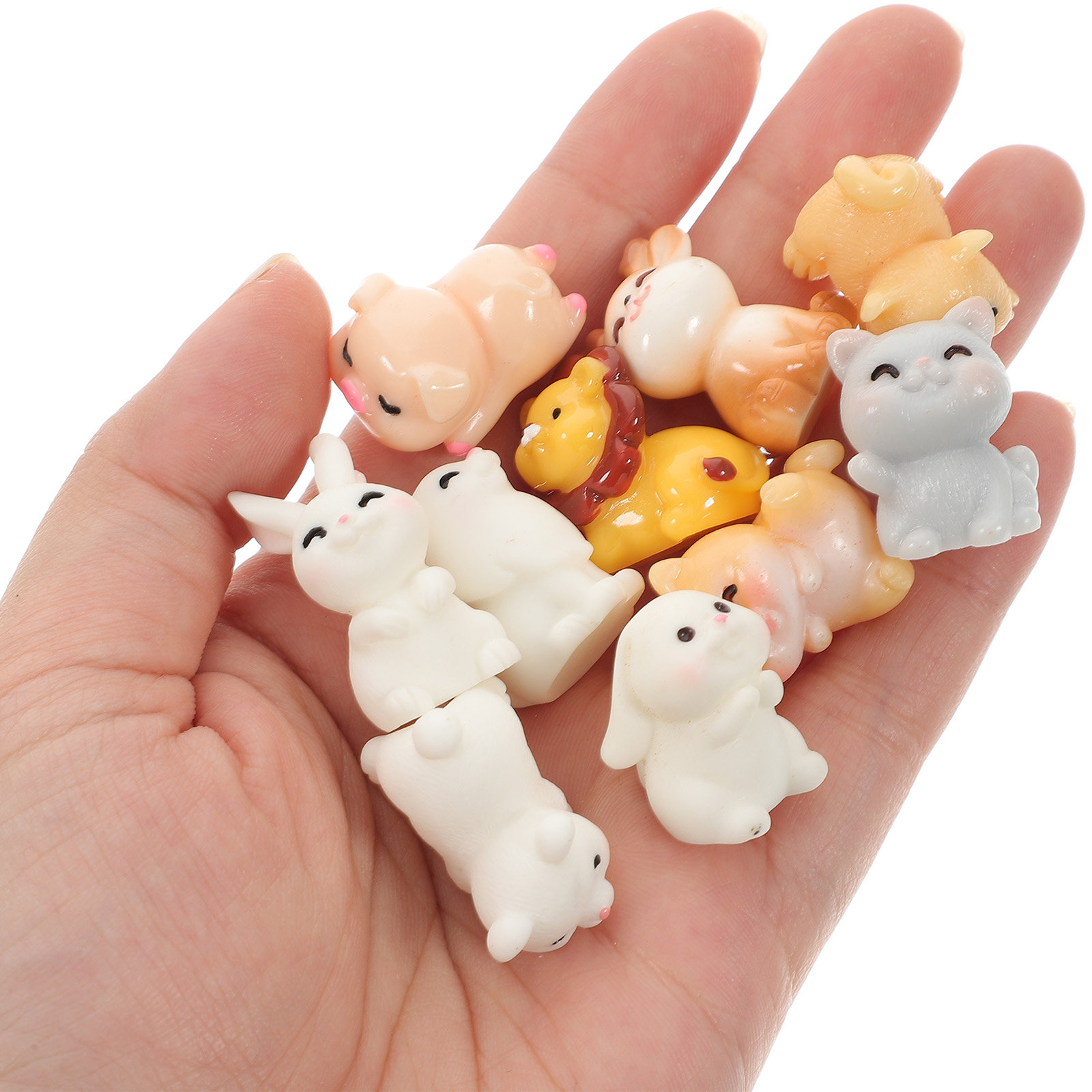 11Pcs Mini Animal Resin Orname - đánh giá và giá Bonsai Garden Landscape Design