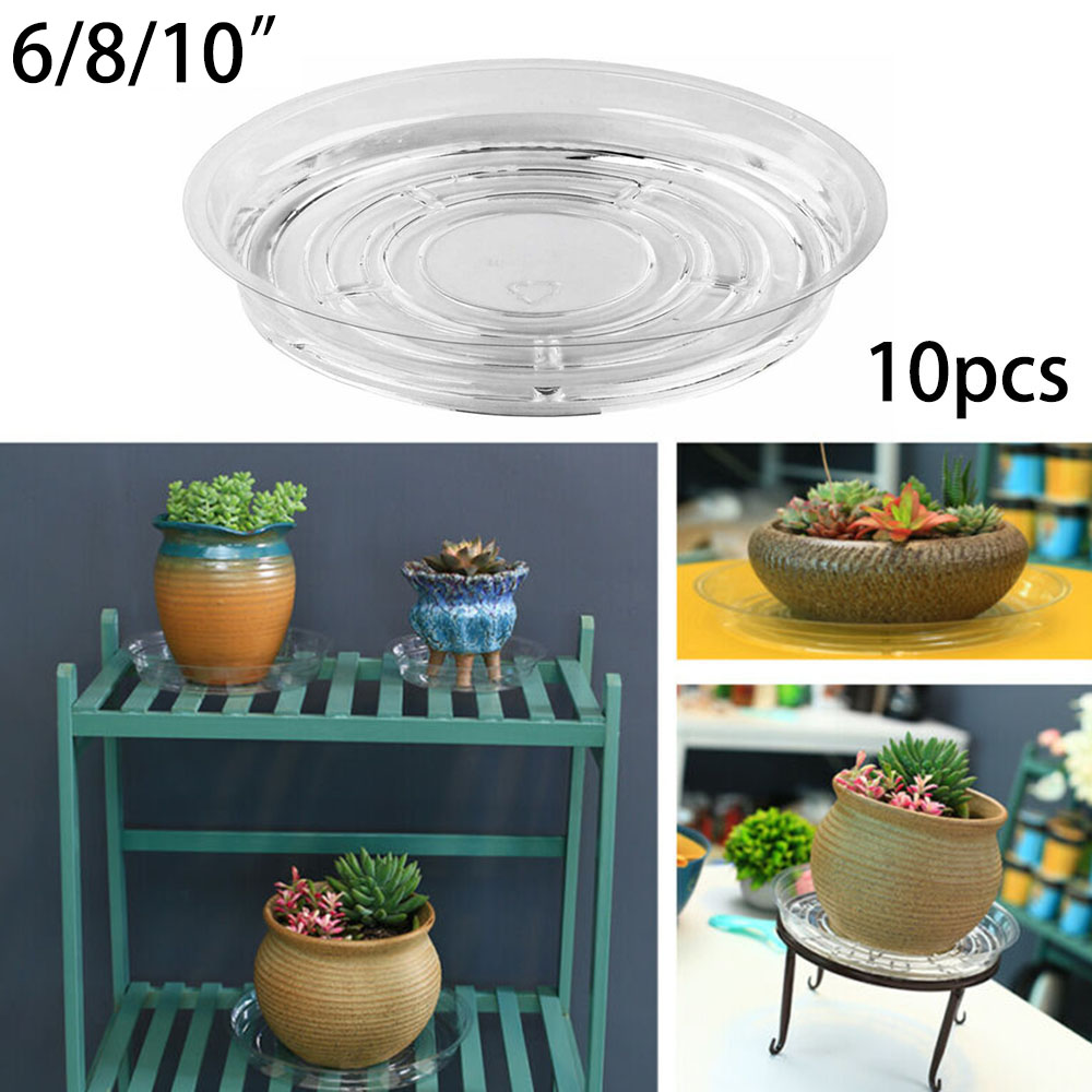 10pc Garden Plant Saucer Drip  - đánh giá và giá Drip Tray Saucer